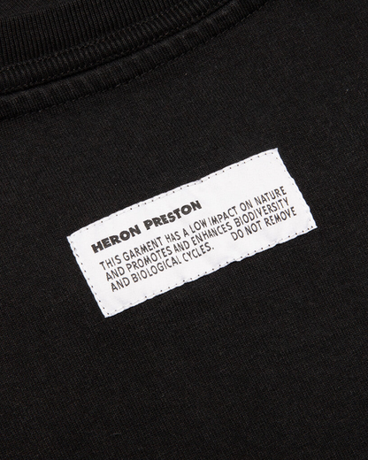 Heron Preston OS Split Herons Tee - Black