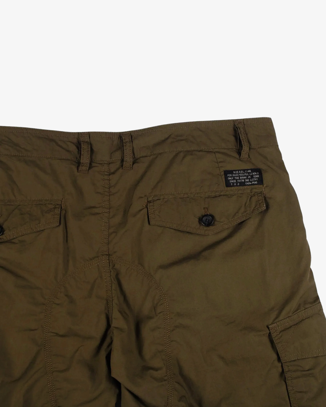 Diesel Cotton Cargo Shorts