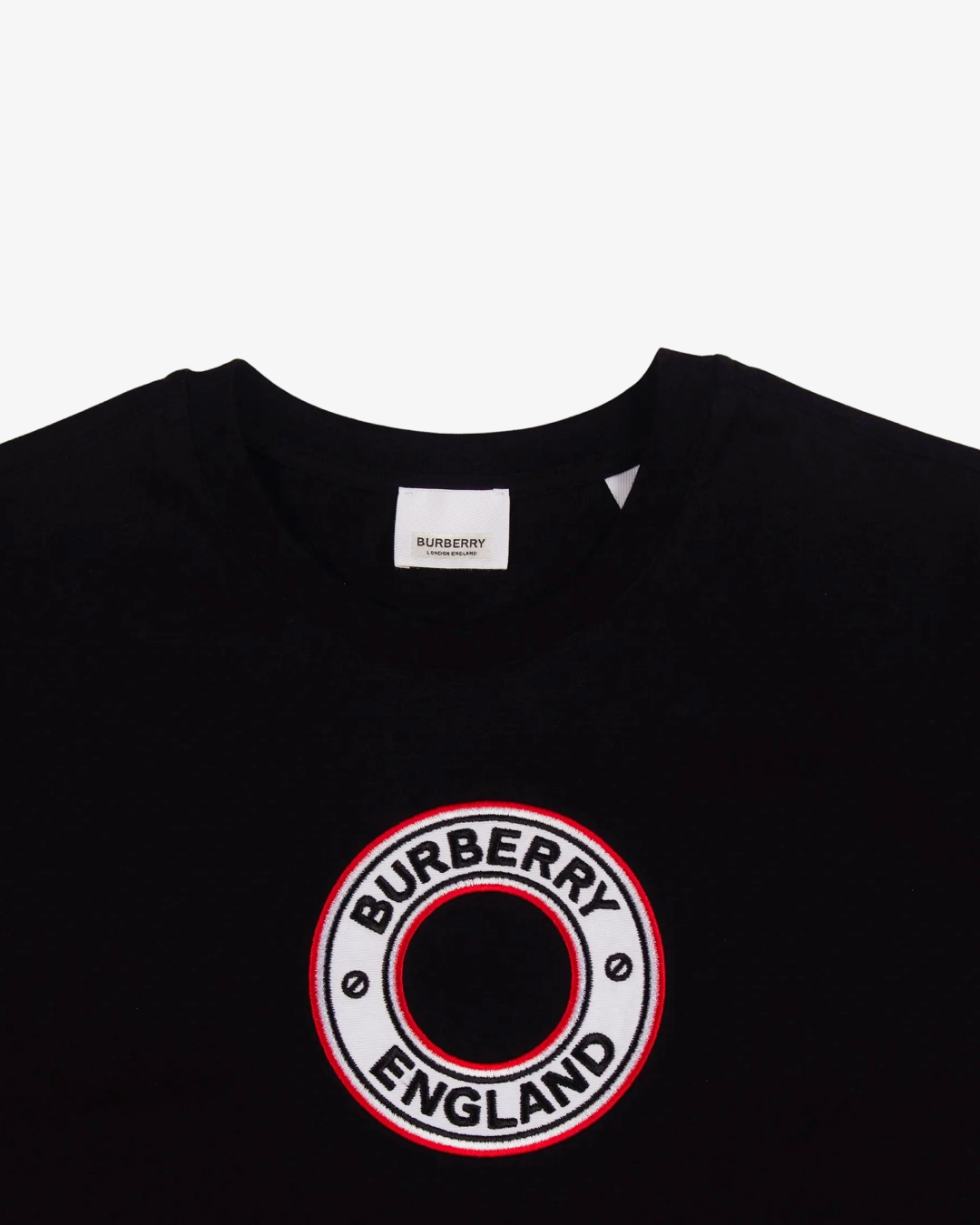 Burberry Logo Embroidery T-shirt