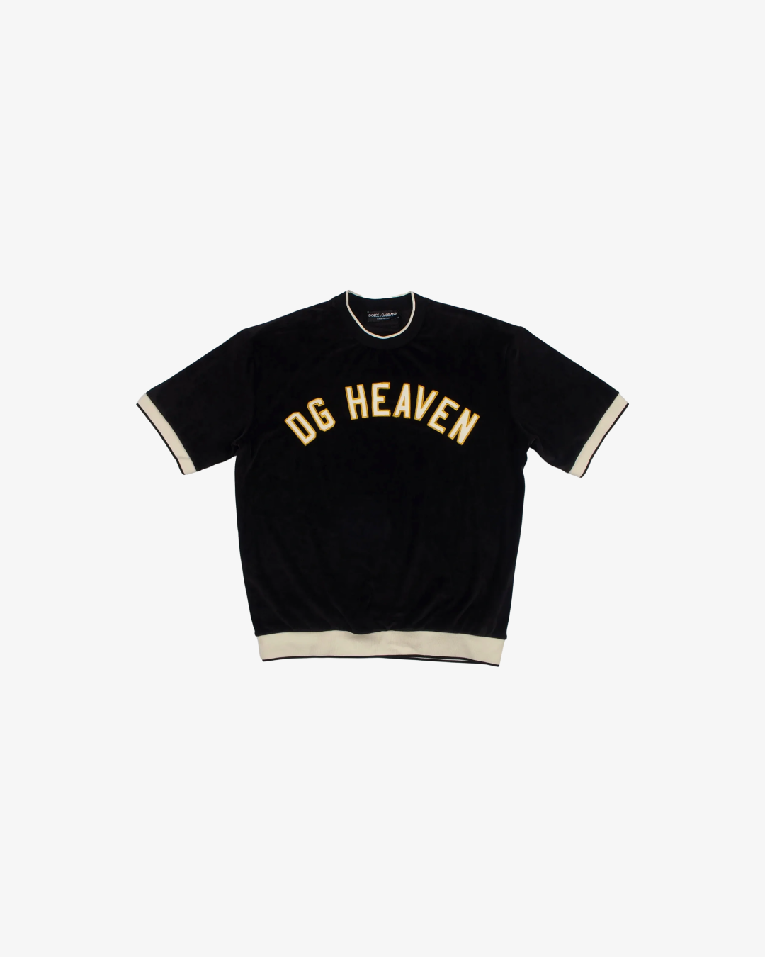 Dolce & Gabbana DG Heaven Suede T-shirt