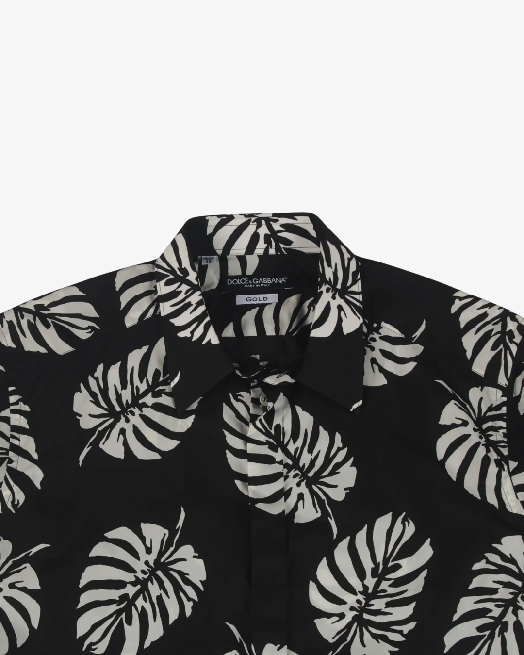 Dolce & Gabbana Leaf print shirt