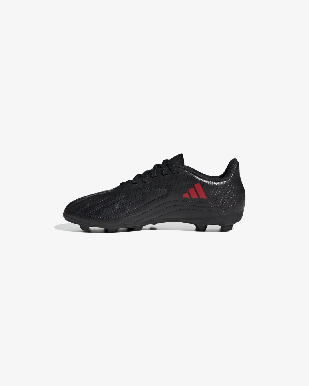 Adidas Deportivo II Flexible Ground Boots In Core Black And Red