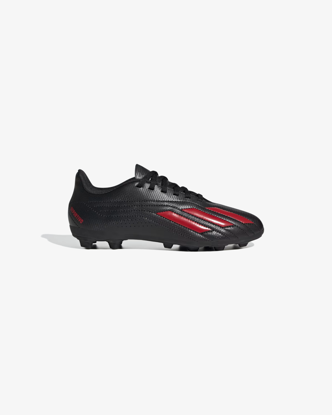 Adidas Deportivo II Flexible Ground Boots In Core Black And Red