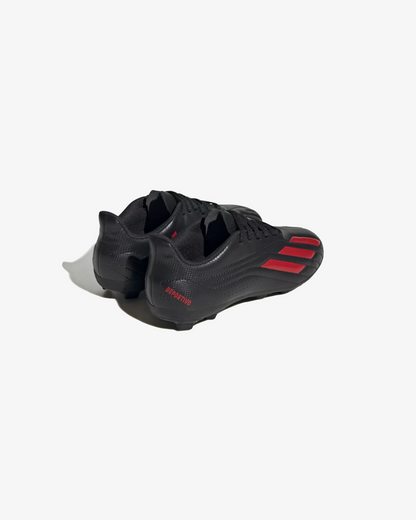 Adidas Deportivo II Flexible Ground Boots In Core Black And Red