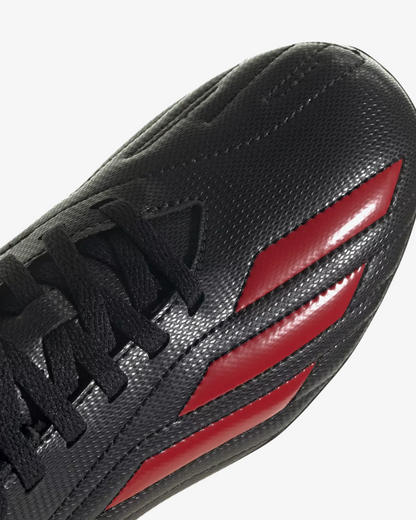 Adidas Deportivo II Flexible Ground Boots In Core Black And Red