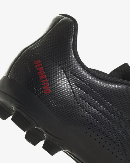 Adidas Deportivo II Flexible Ground Boots In Core Black And Red