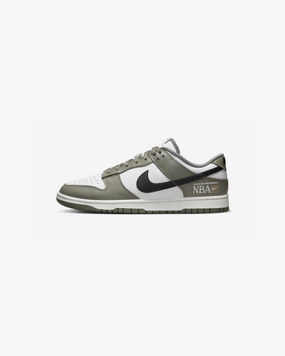 Nike Dunk Low NBA In Dark Stucco And Black Summit-White Sneakers