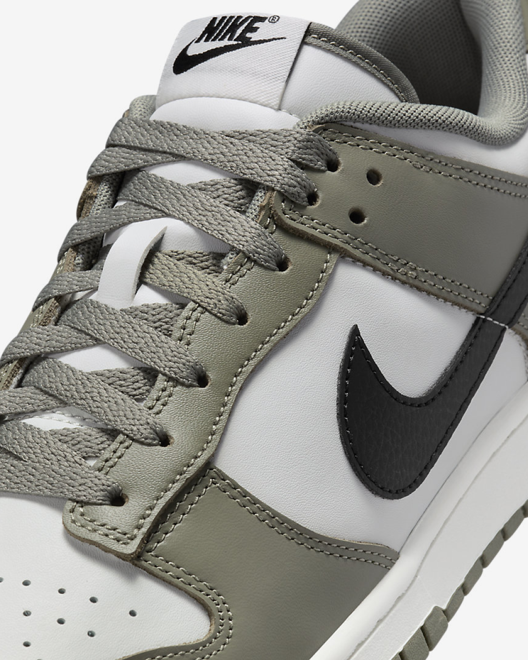 Nike Dunk Low NBA In Dark Stucco And Black Summit-White Sneakers