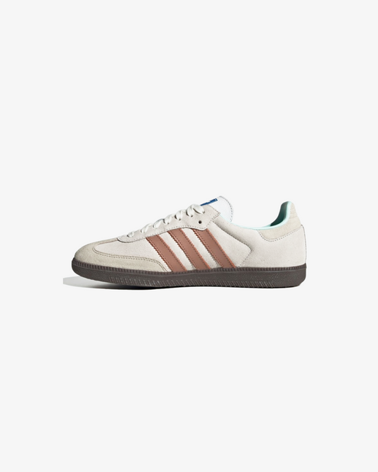 Adidas Samba Originals Crystal White Clay Strata Gum Sneakers