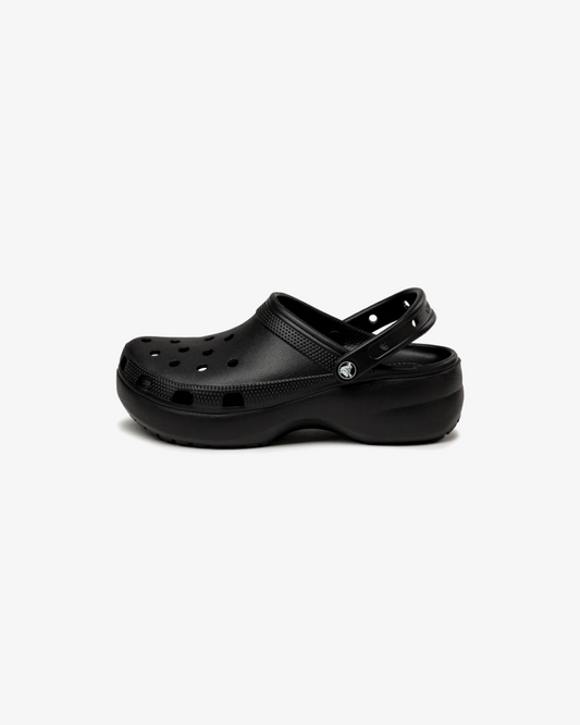 Unisex Classic Platform Clogs in Black