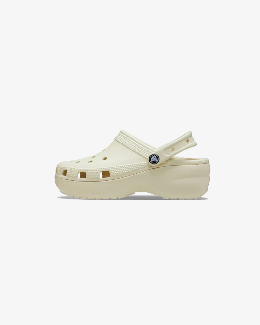 Unisex Classic Platform Clogs In Cream