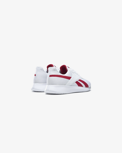 Reebok Mens Fluxlite Sneakers In White With Red Details