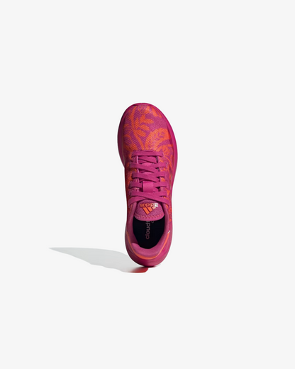 Adidas Pure Motion 2.0 Tennis Shoe In Bahia Magenta And Semi Solar Red