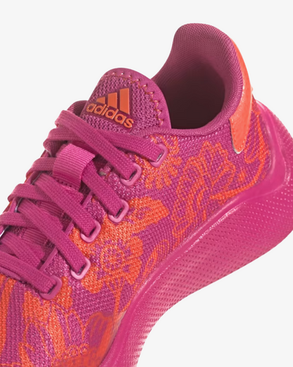 Adidas Pure Motion 2.0 Tennis Shoe In Bahia Magenta And Semi Solar Red