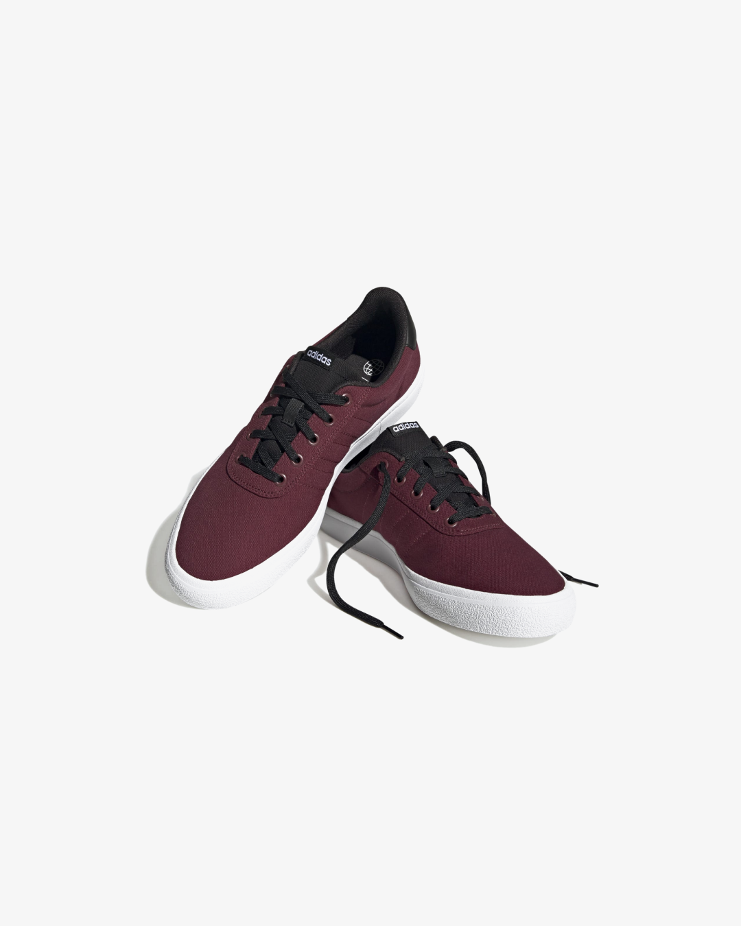 Adidas Vulc Raid3r Skateboarding Sneakers in Wine Color