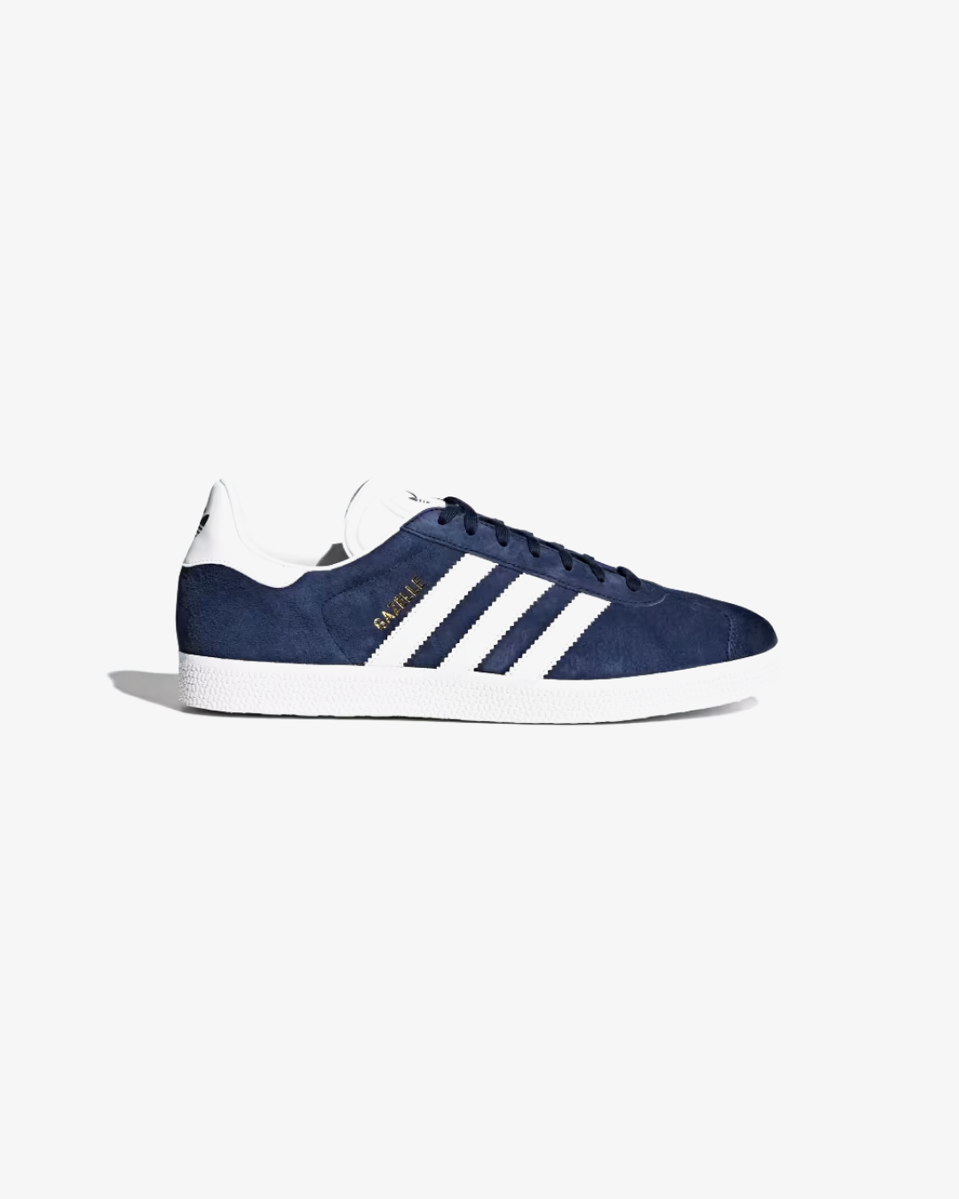 Adidas Originals Gazelle Collegiate Navy White Gold Metallic Sneakers