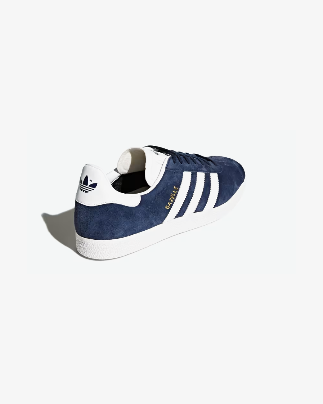 Adidas Originals Gazelle Collegiate Navy White Gold Metallic Sneakers