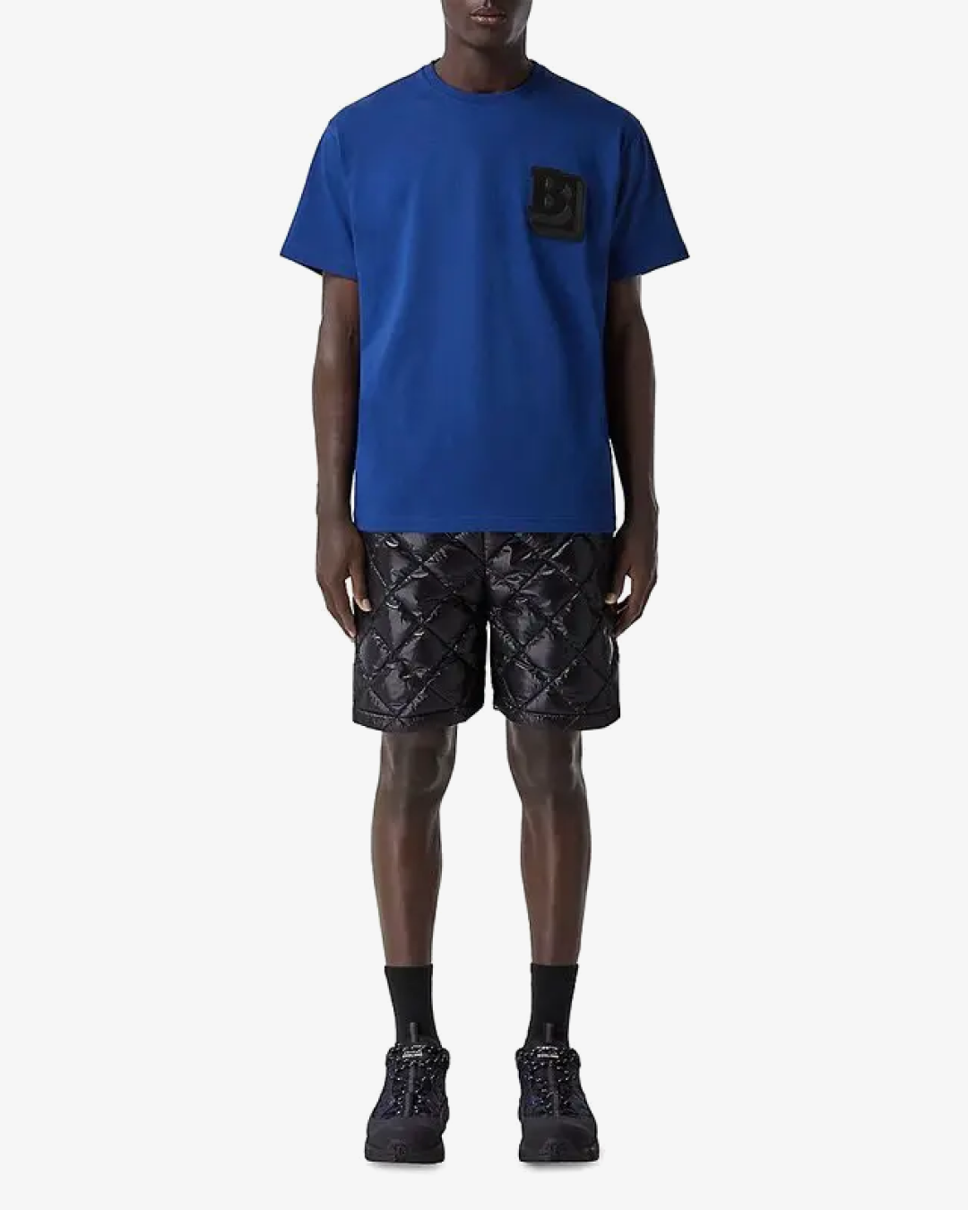 Burberry Elliott Logo T-Shirt - Oceanic Blue