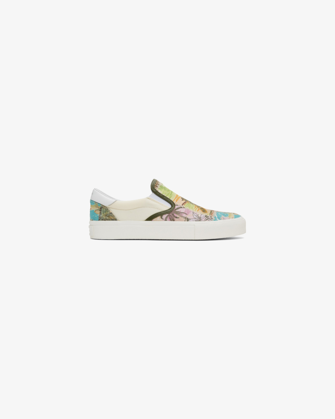 Amiri Multicolor Hawaiian Reconstructed Slip-On Sneakers