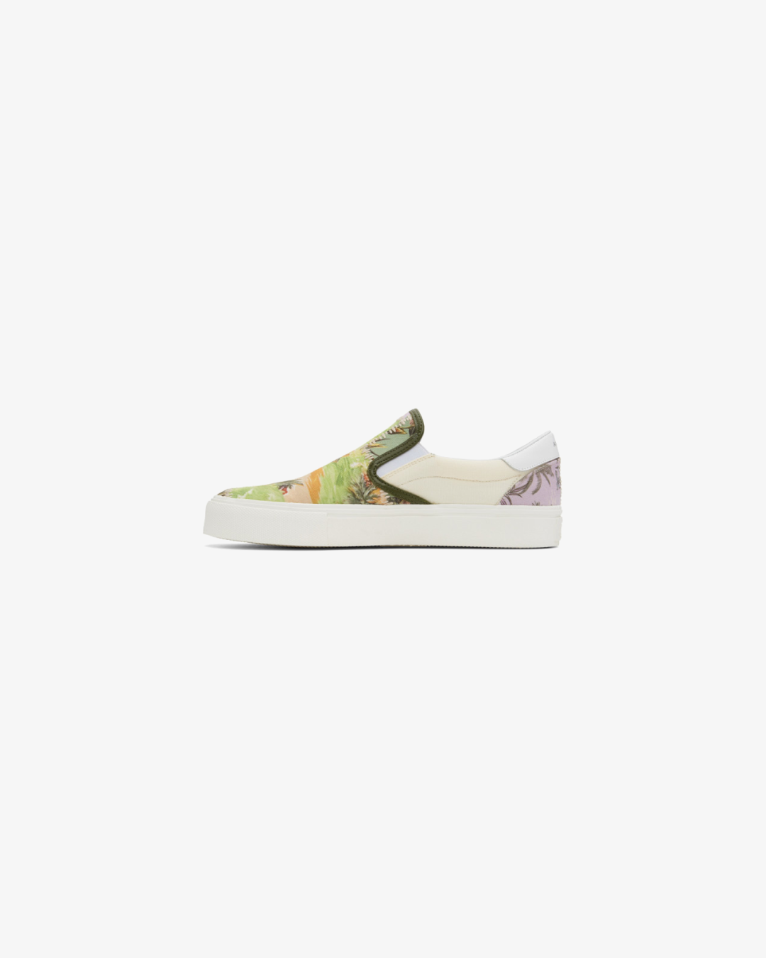 Amiri Multicolor Hawaiian Reconstructed Slip-On Sneakers